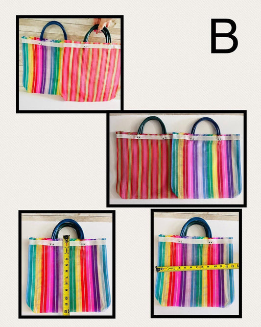 Reuseable Mercado Mesh Bag Bolsas de Maya Mexicanas