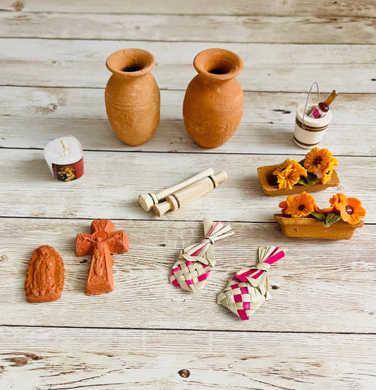 Day of the Dead Food Offerings Accessories Comida y Accessorios de Ofrendas para Dia De Los Muertos