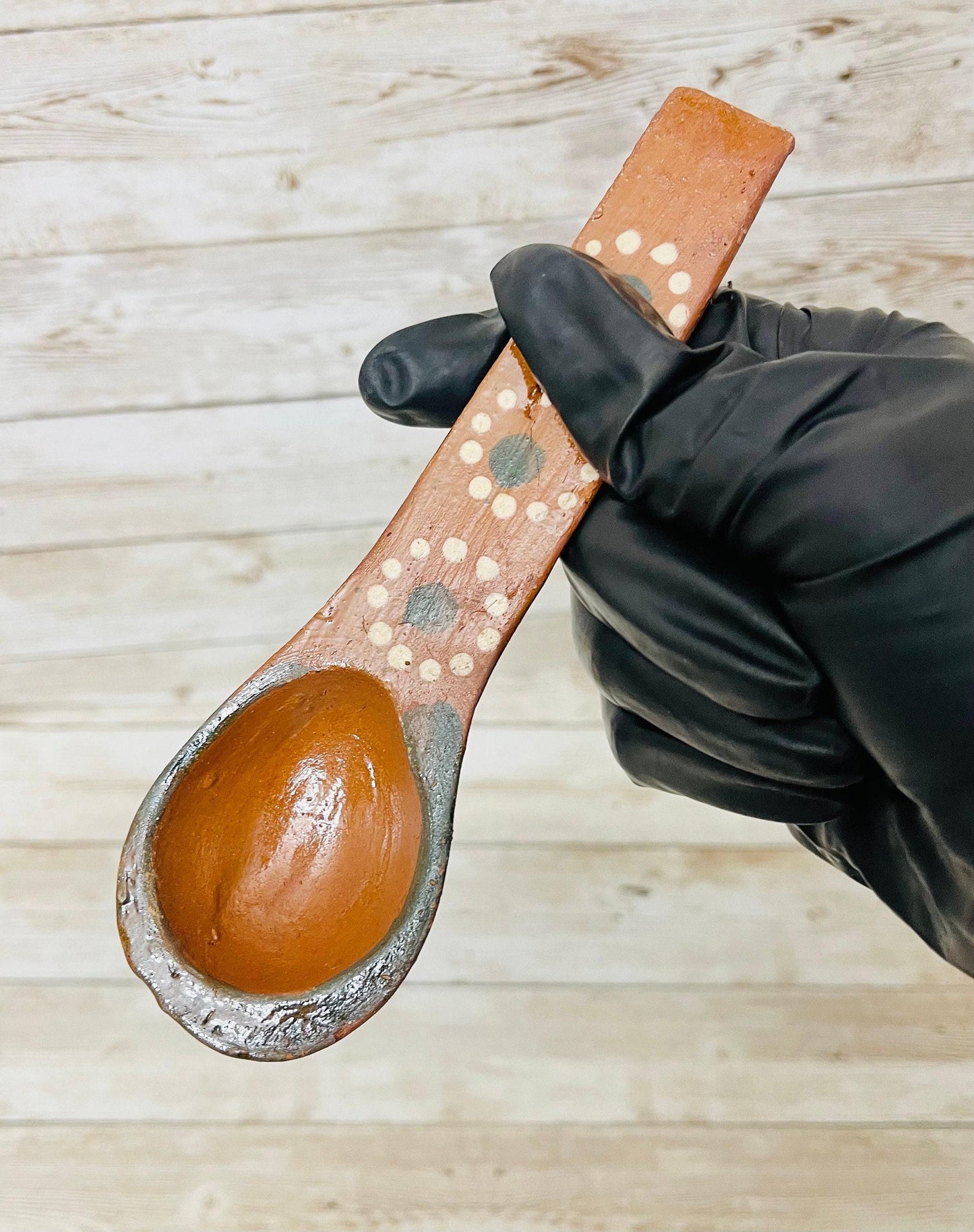 Mexican Terracotta Spoons Cucharas de Barro Mexicano