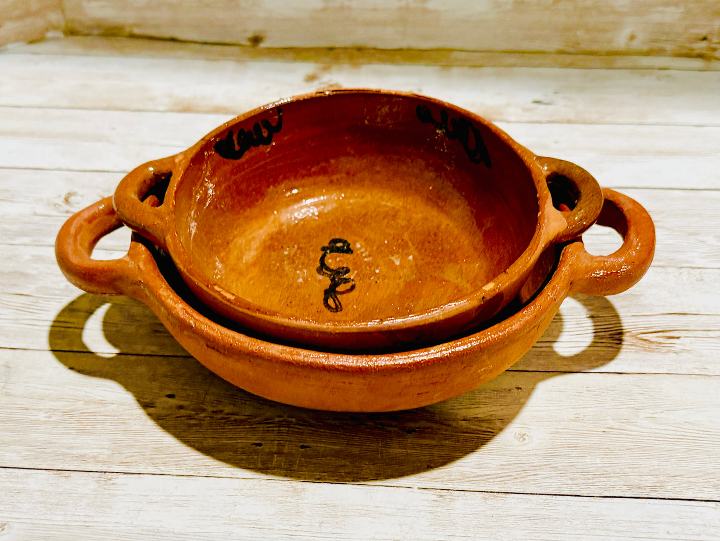 Cazuelitas Chicas De Barro Mexicano Small Mexican Clay Casseroles