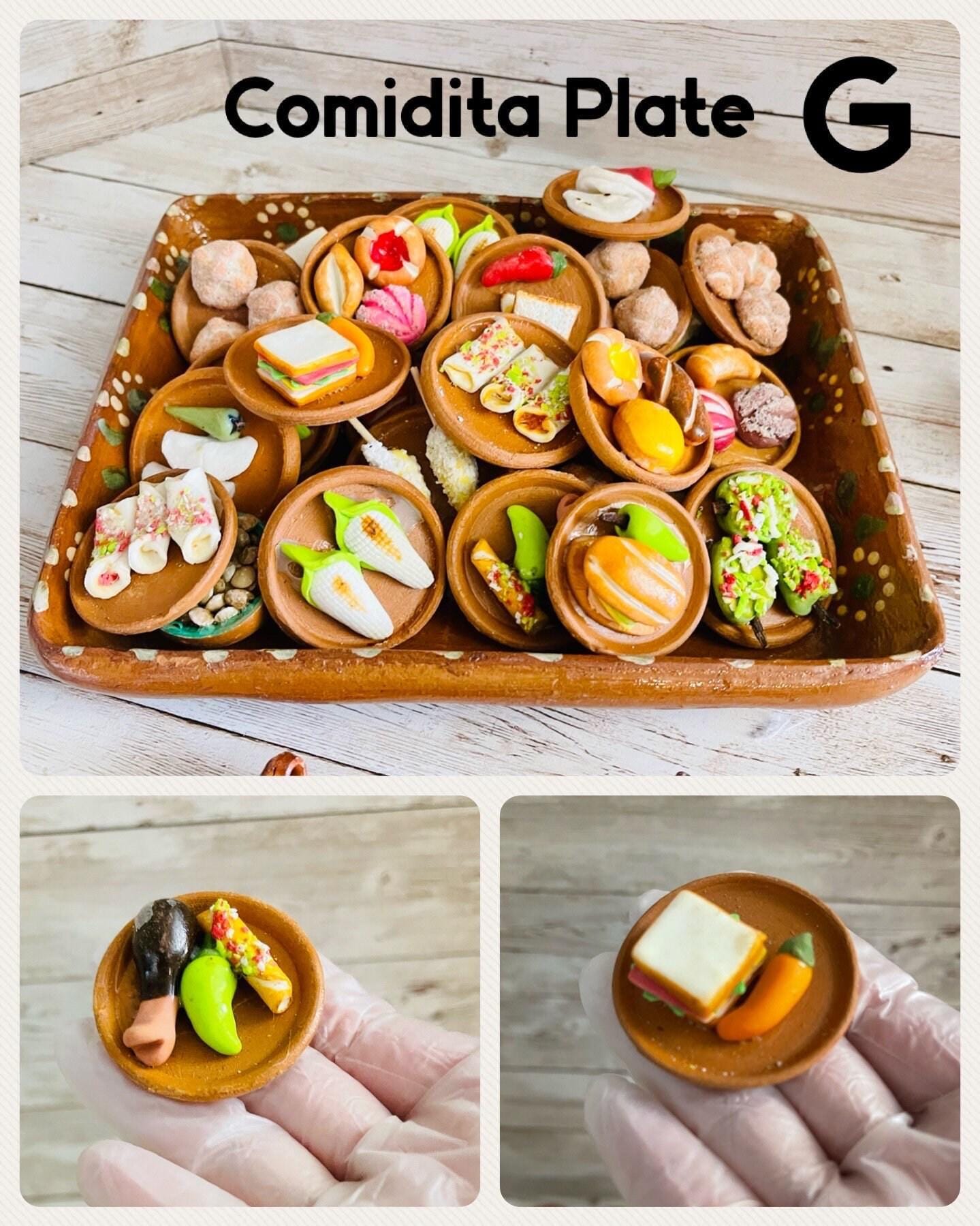 Miniature Day of the Dead Food Offerings Ofrendas de Comida para Dia De Muertos