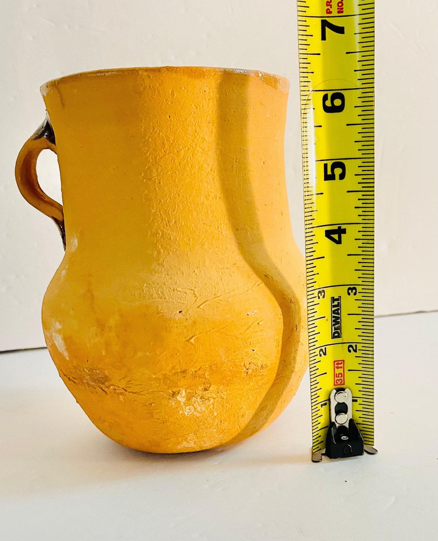 Cantaritos de Barro Clay Cups 5 and 6 Inches Tall