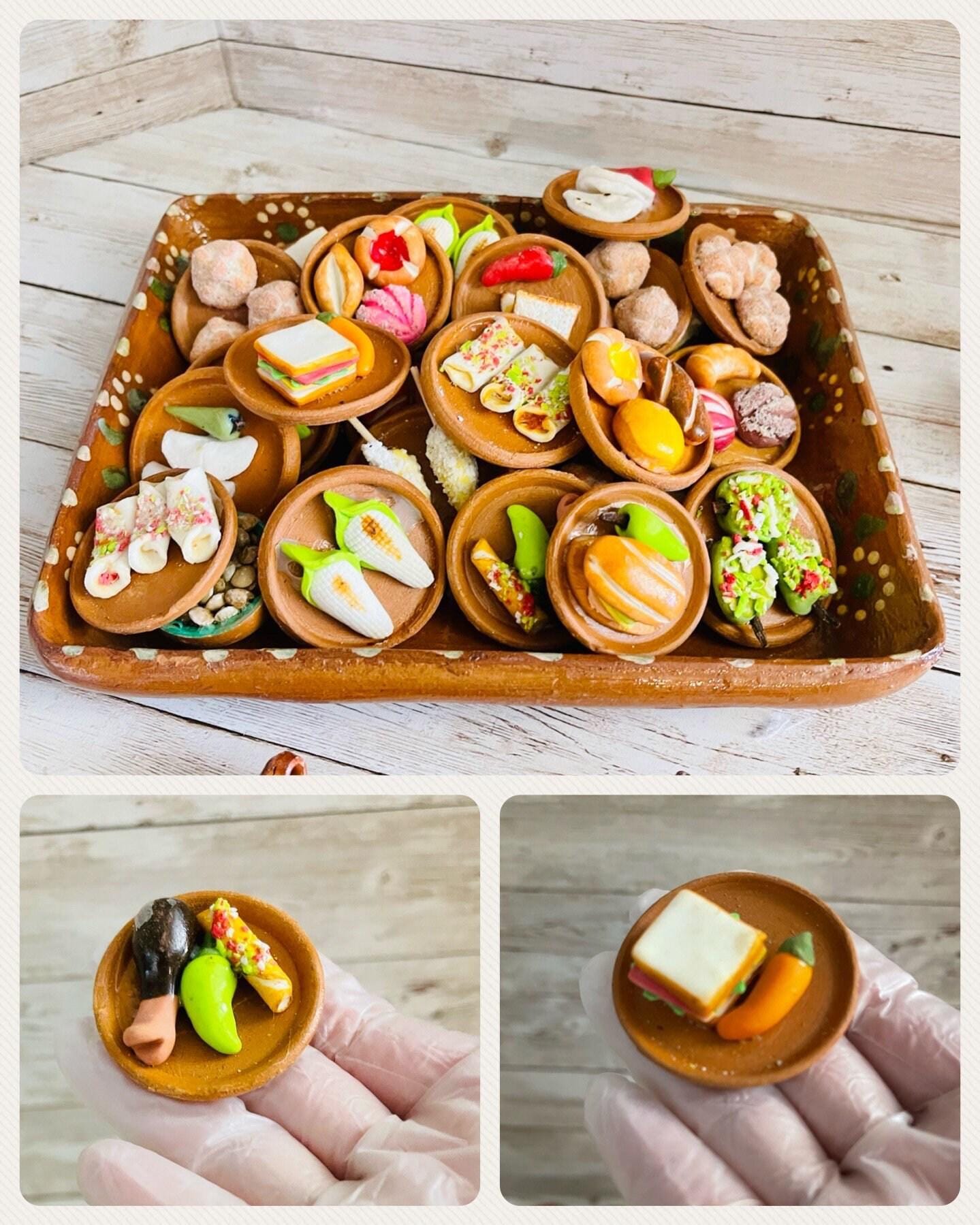 20x Day of the Dead Food Offerings Accessories Comida y Accessorios de Ofrendas para Dia De Los Muertos