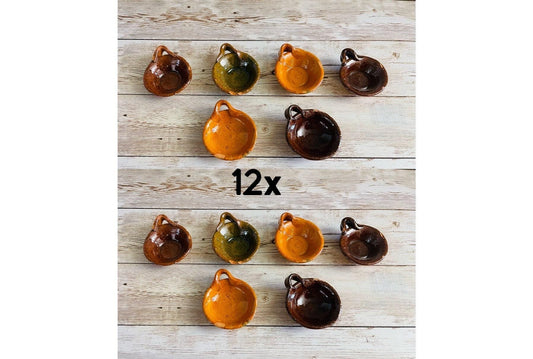 Cazuelitas Mini De Barro Mexicano Mini Mexican Clay Casseroles