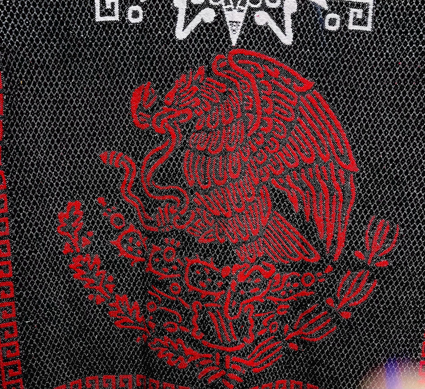 Mexican Poncho Aztec Calendar Poncho Gavan Calendario Azteca con Amor Eterno