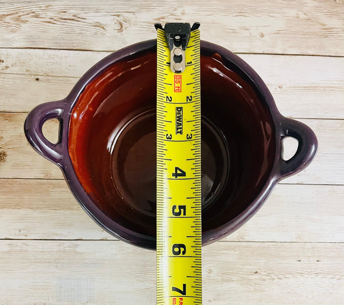 2 Terra Cota Mexican Clay Bowls 2 Platos Tazones de Barro