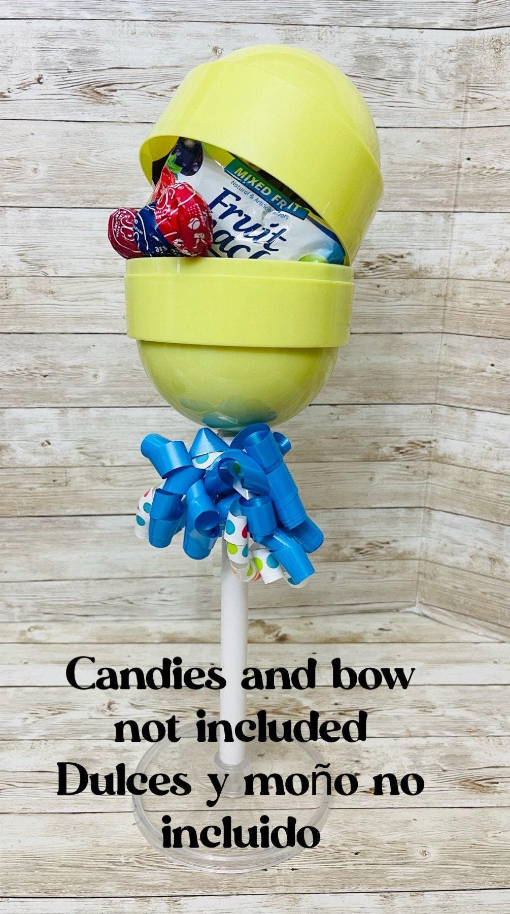 Personalized Jumbo Tootsie Roll Lollipop for Candies Centerpieces Graduations Dulcero Personalizado Jumbo Tootsie Roll Centro de Mesa
