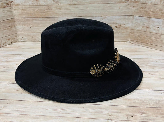 Mexican Fedora Felt Hat Size Medium! Sombrero Mexicano Fedora Artesanal Mediano