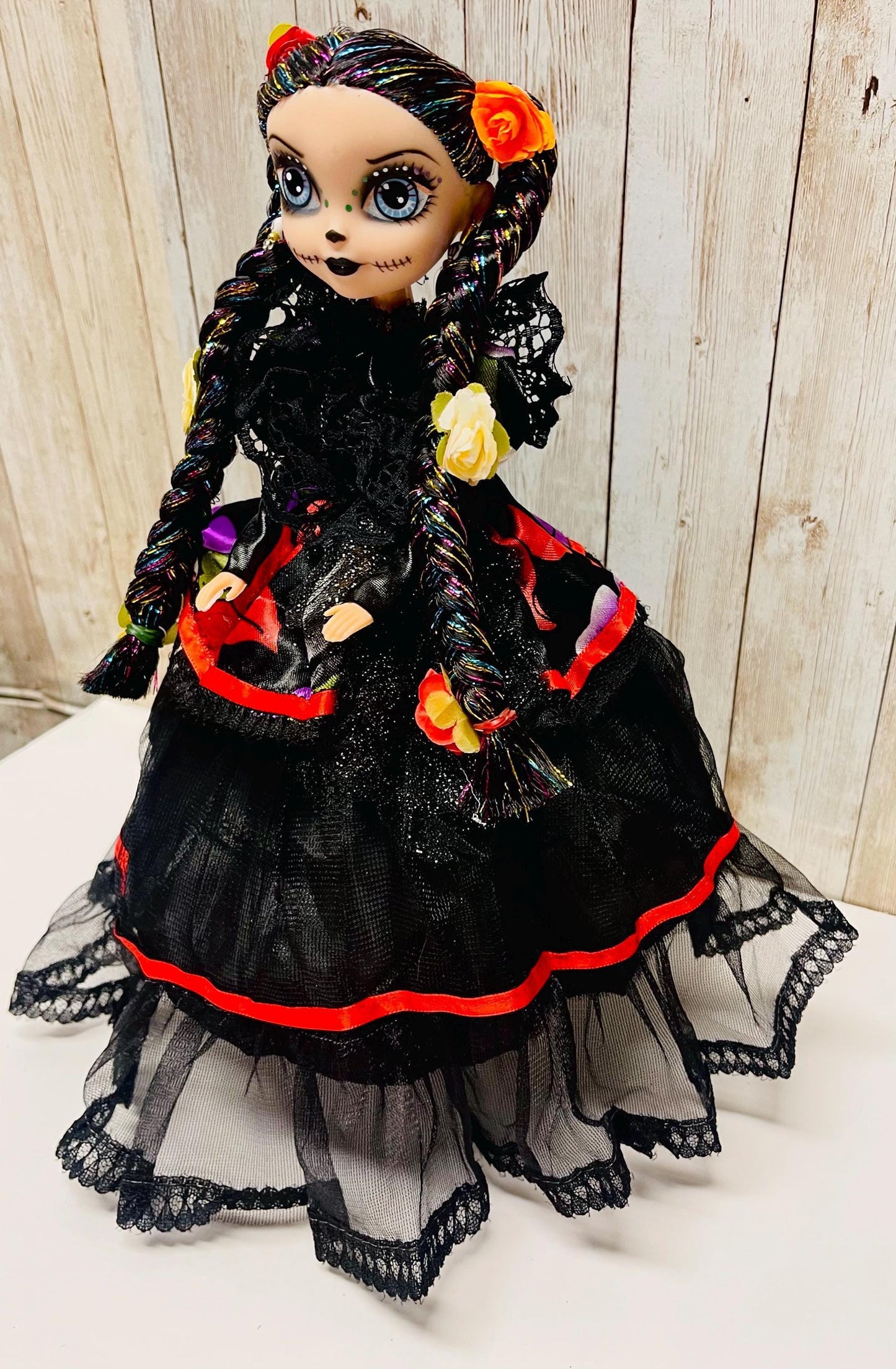 Day of the Dead Frida Kahlo Catrina Doll Catrina de Frida Kahlo Dia de Muertos