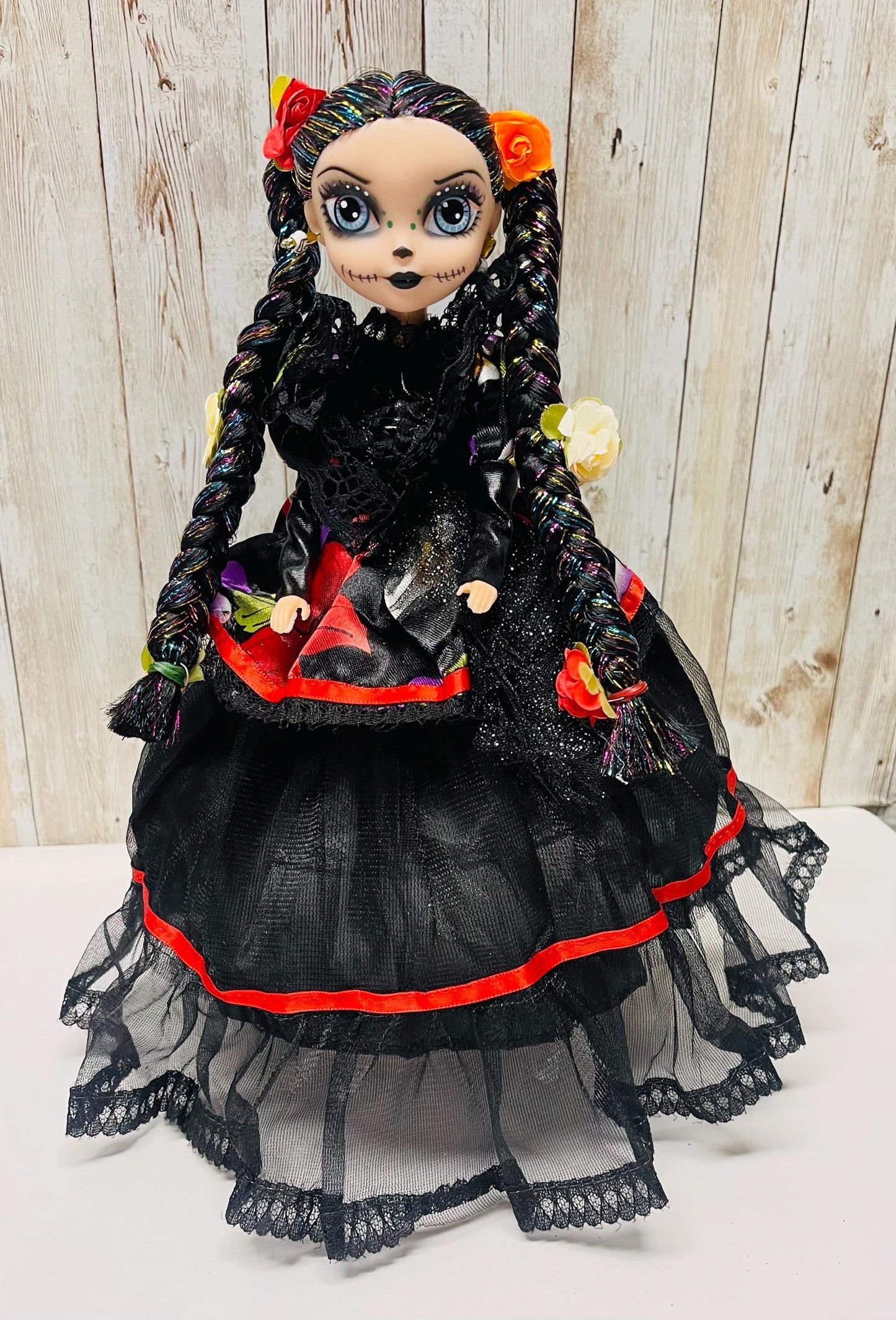 Day of the Dead Frida Kahlo Catrina Doll Catrina de Frida Kahlo Dia de Muertos