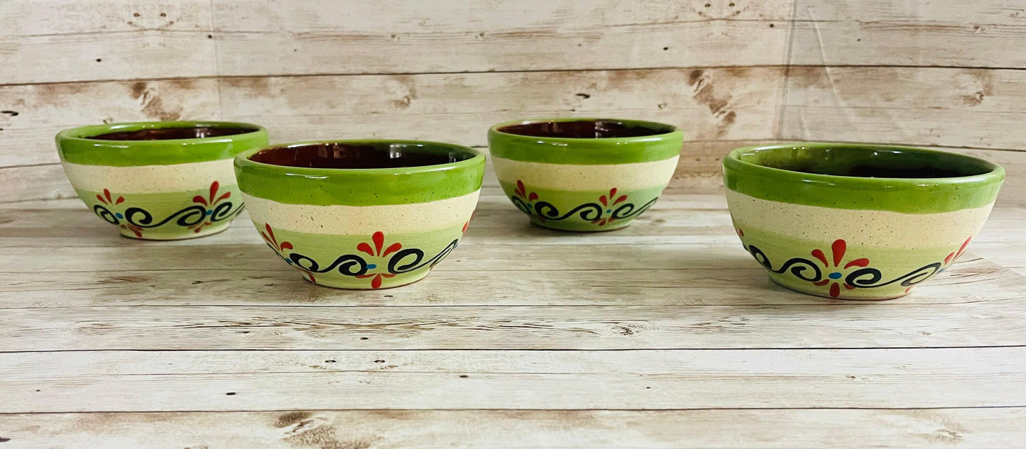 Terra Cota Mexican Clay Bowls Platos de Barro Engove