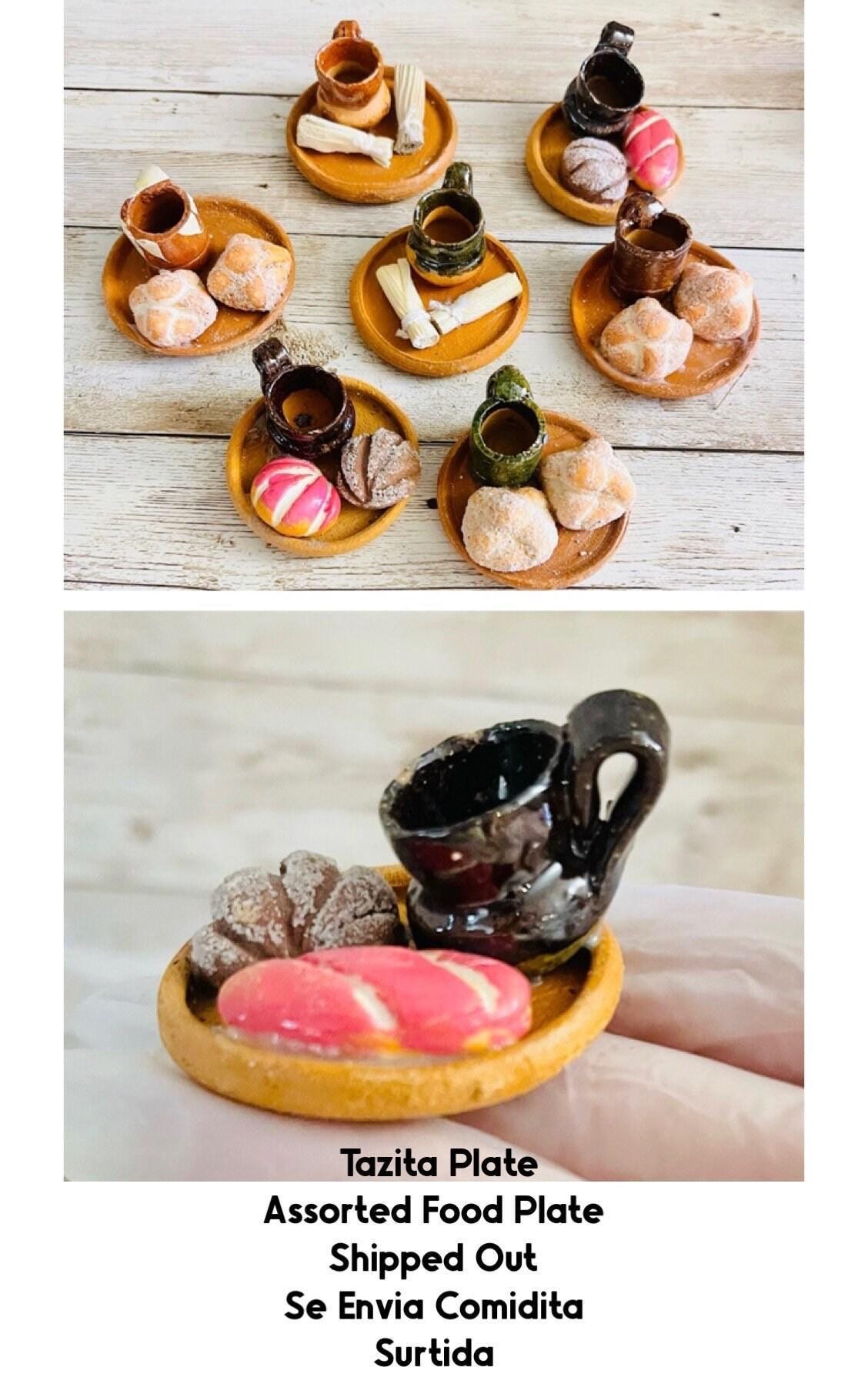 Miniature Day of the Dead Food Offerings Ofrendas de Comida para Dia De Muertos
