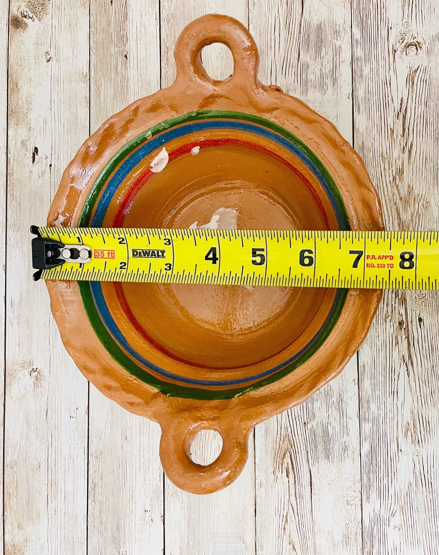 Terra Cota Mexican Clay Bowls Platos Tazones de Barro
