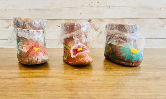 Tamarind Boot Cantaritos Candy Dulce de Tamarindo En Jarritos De Bota Vaquera de Barro