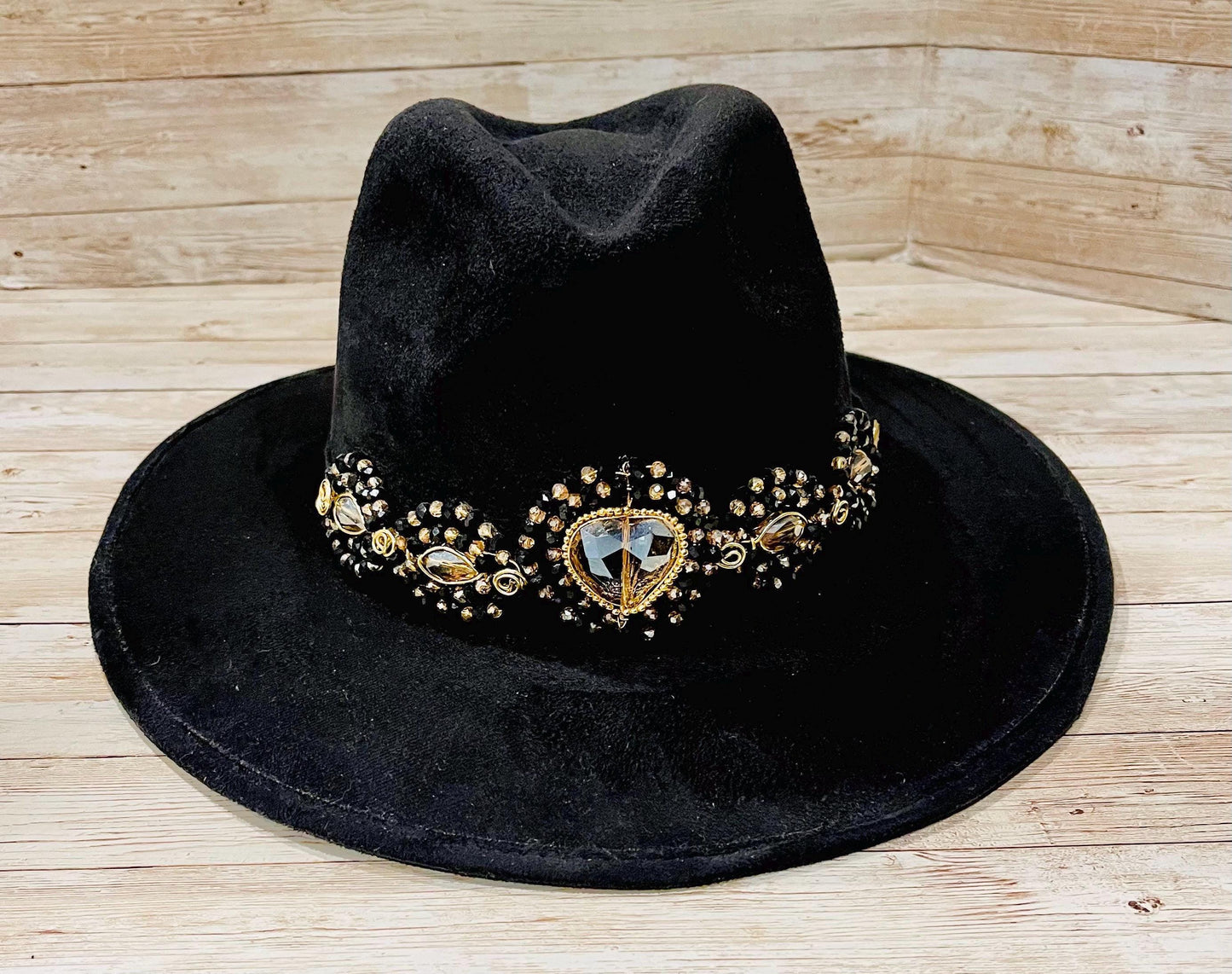 Mexican Fedora Felt Hat Size Medium! Sombrero Mexicano Fedora Artesanal Mediano