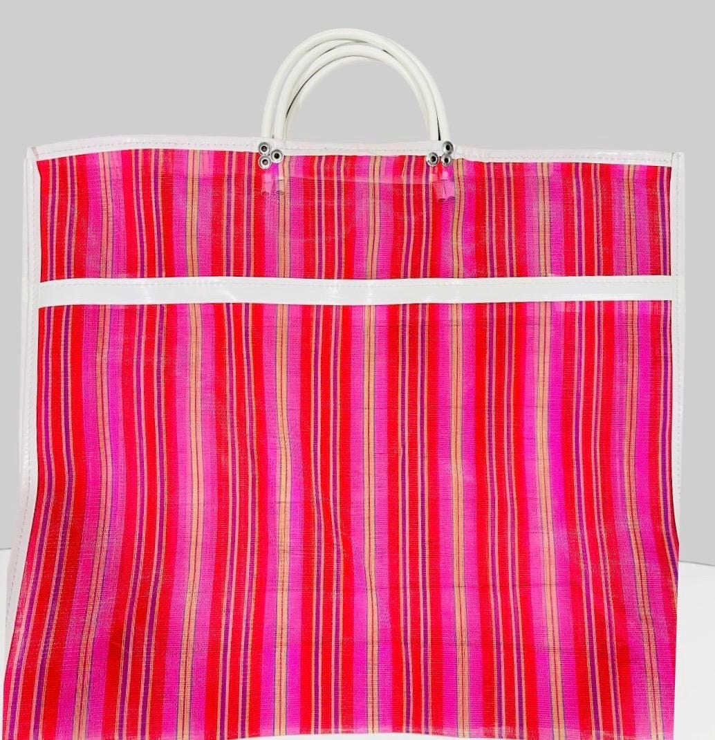 1 Reuseable Mexican Mercado Mesh Bag 1x Bolsa de Maya Mexicana