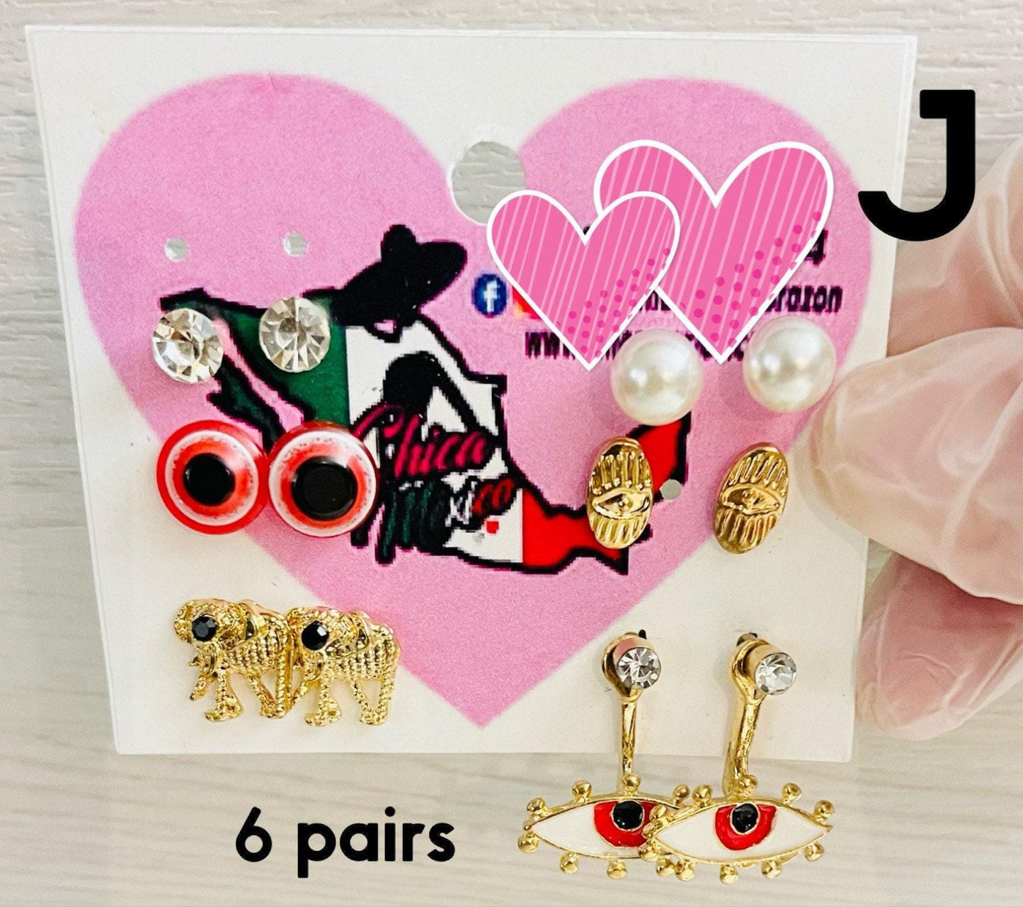 Evil Eye Earrings Aretes De Mal de Ojo