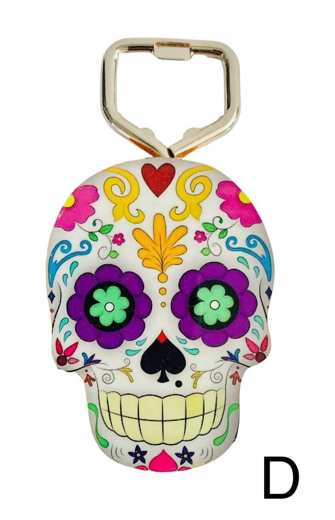Mexican Day of the Dead Magnet Bottle Openers Destapadores Imanes de Botella Dia De Los Muertos