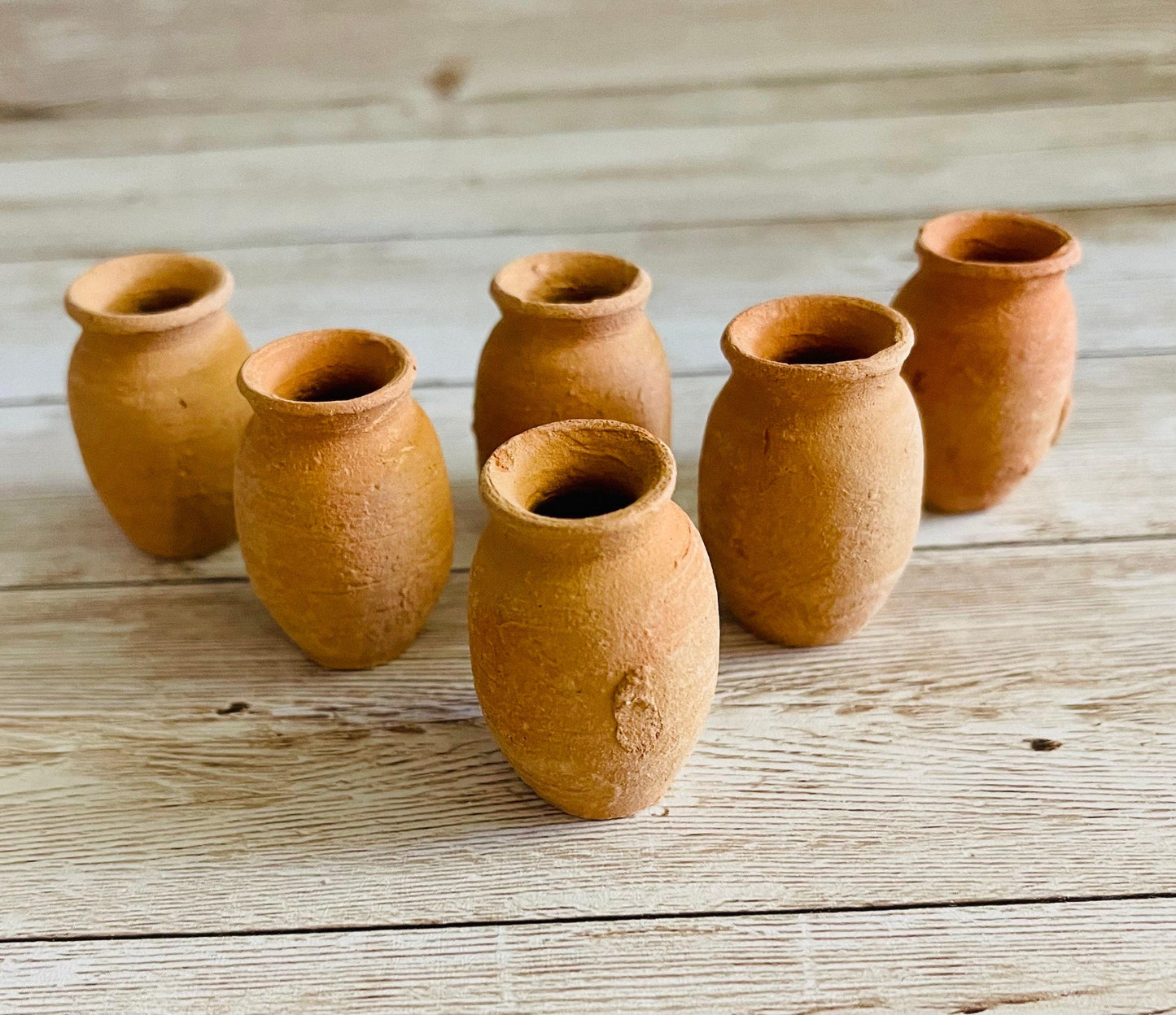 Mini Cantaritos for Tequila Shots or Hot Tea Mini Tequileros Mexicanos