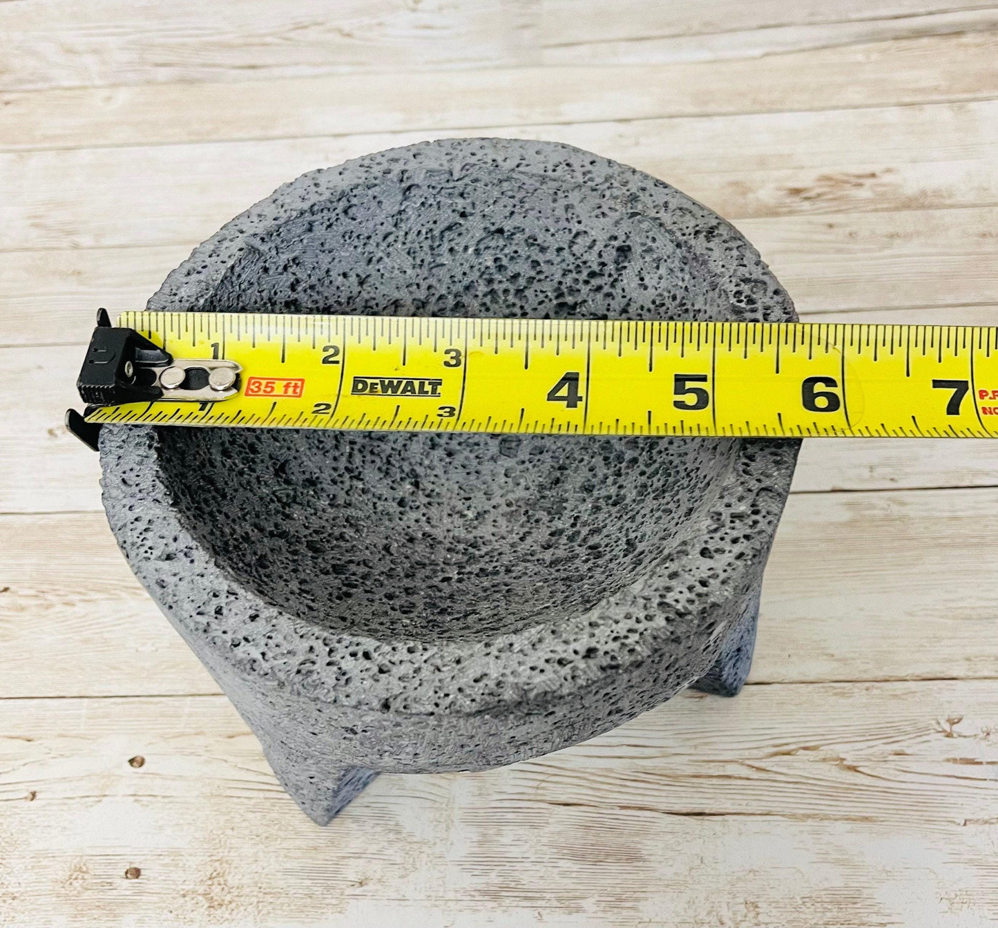 Molcajete/Tejolote Authentic Mexican Mortar & Pestle Made From Lava Rock Molcajete Mexicano de Piedra Volcanica