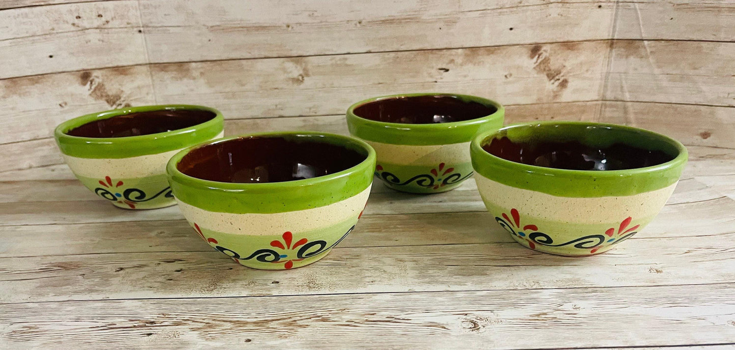 Terra Cota Mexican Clay Bowls Platos de Barro Engove