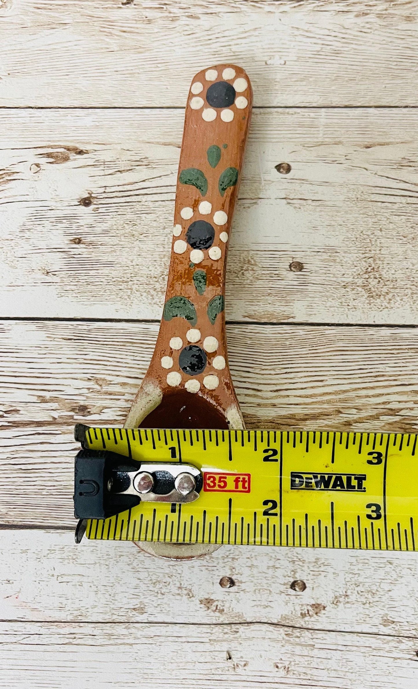 Mexican Terracotta Spoons Cucharas de Barro Mexicano