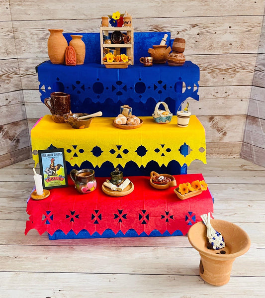 Altar de Ofrenda para Dia De Los Muertos Styrofoam Day of the Dead Offering Altar