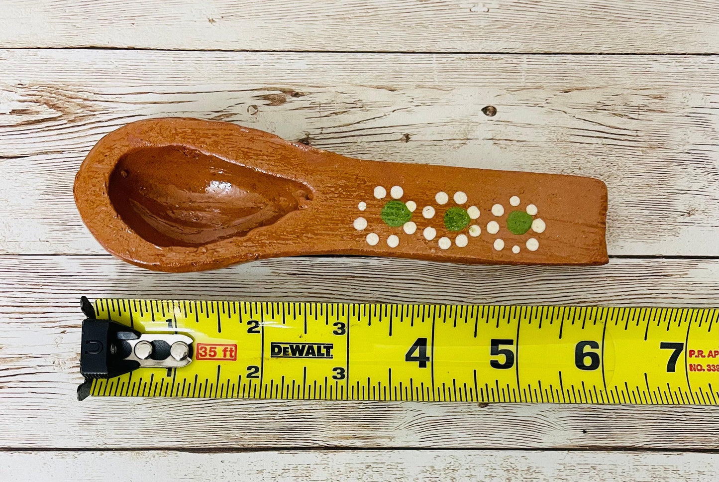 Mexican Terracotta Spoons Cucharas de Barro Mexicano