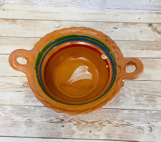 Terra Cota Mexican Clay Bowls Platos Tazones de Barro