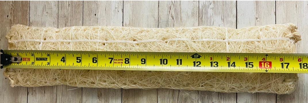 Estropajo De Ixtle Mexicano Ixtle Scourer Body Scrub 100% Natural Fibers