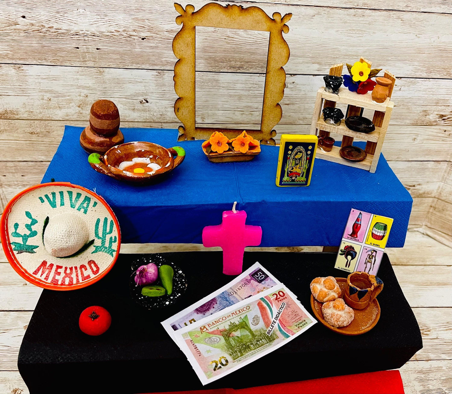 Altar de Ofrenda para Dia De Los Muertos Day of the Dead Offering Altar