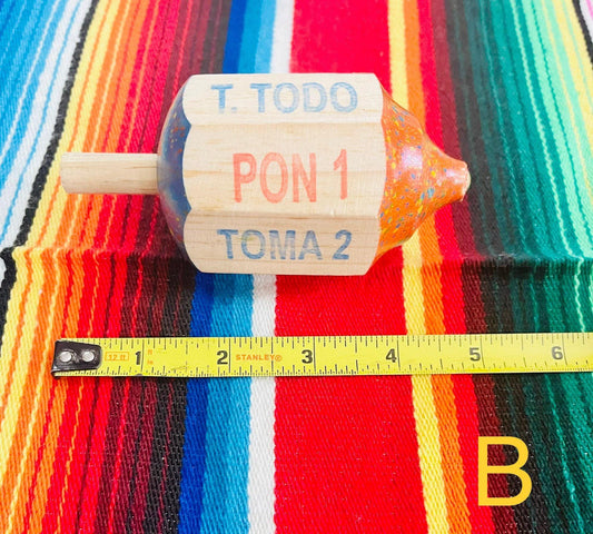 Mexican Wood Tomatodos Pironolas Wooden Classic Toys