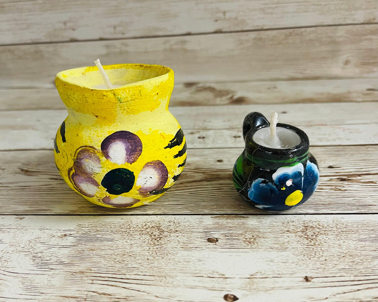 Mexican Terra Cota Cinnamon Casserole Candle Vela Mexicana En Cazuelita De Barro Aroma Canela