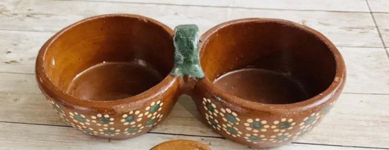 Terracotta Salsa Holder (2, 3, 4 &5 Trays) Salsero de Barro de 2, 3, 4, y 5 Platos