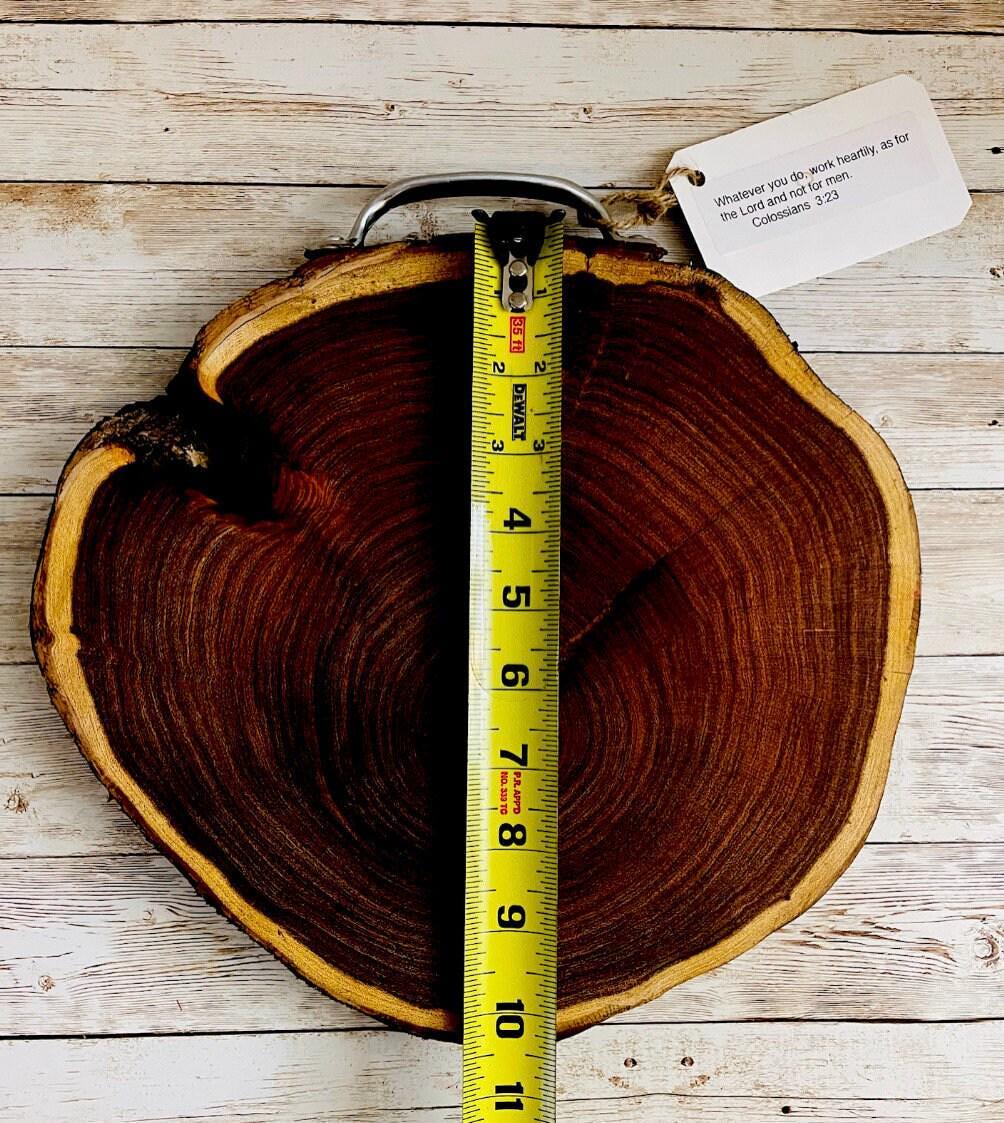 Artisan Handmade Mesquite Wood Board for Cutting Cheese or Charcuterie Board Tabla para Cortar Mexicana
