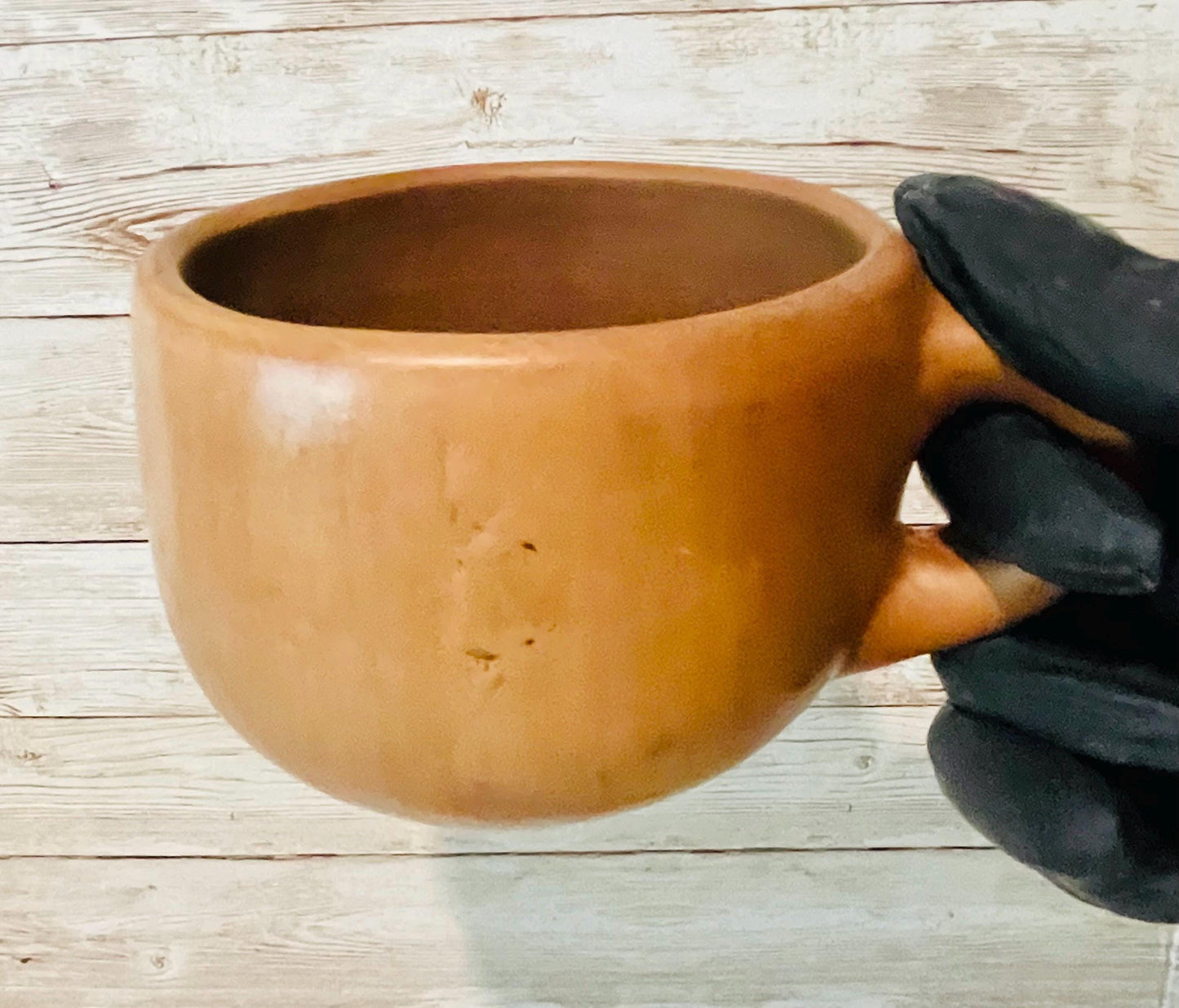 Brown Oaxacan Mexican Clay Coffee Tea Pot Set with 2 Cups & Plates Tetera Artesanal de Barro Cafe de Oaxaca Artesanal con 2 Tazas y 2 Platos