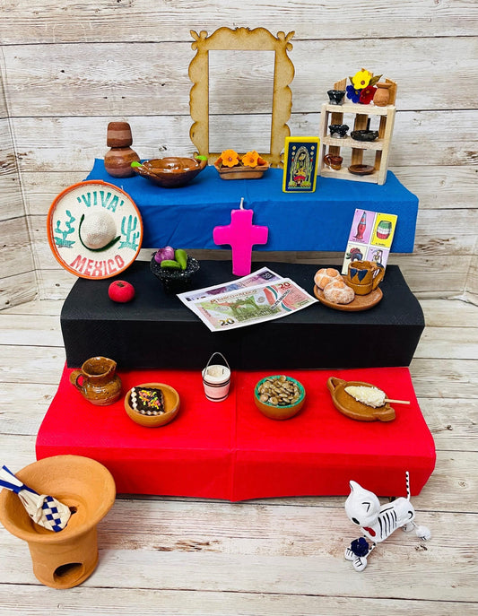 Altar de Ofrenda para Dia De Los Muertos Day of the Dead Offering Altar