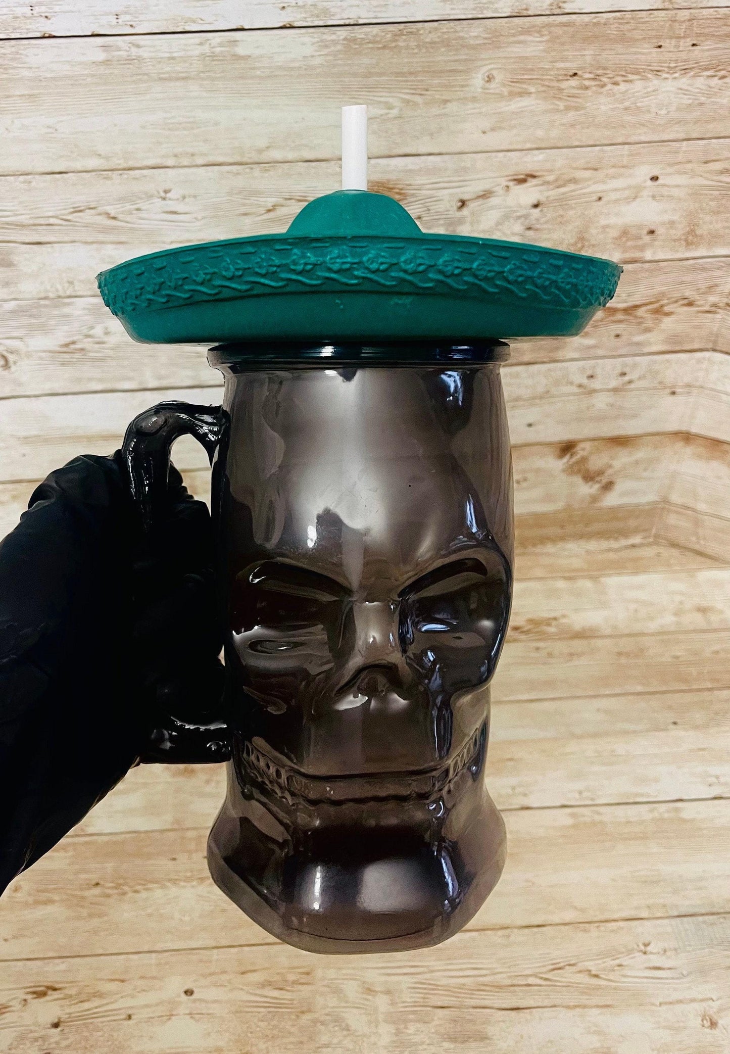 Tarros Mexicanos de Catrina para Bebidas y Botanas Se Envian Colores Surtidos Mexican Plastic Sugar Skulls Cups for Drinks and Snacks
