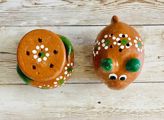 Terracota Salt Shakers