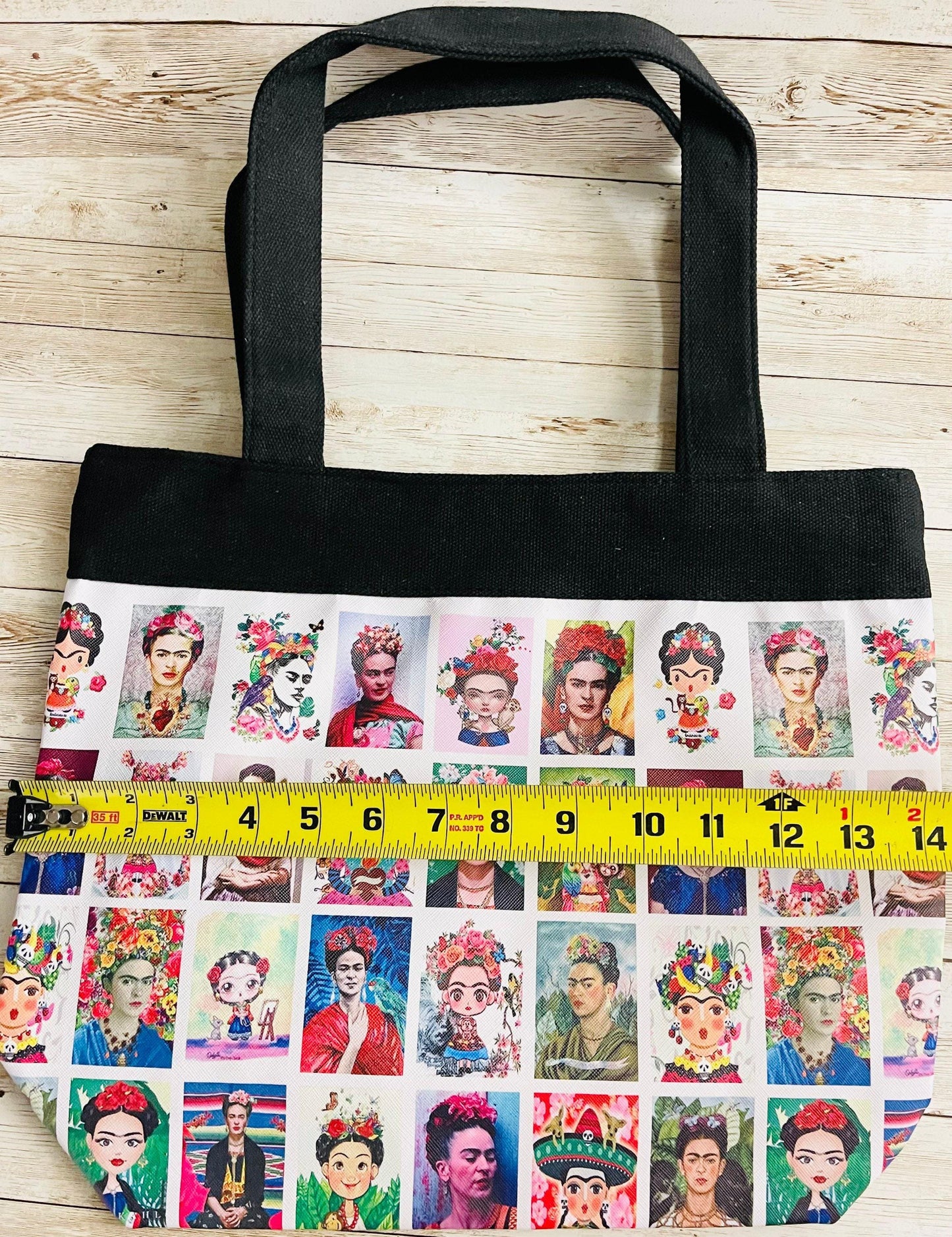 Mexican Frida Kahlo Tote Bag and Sets Bolsa Artesanal Mexicana Frida Kahlo con Accesorios