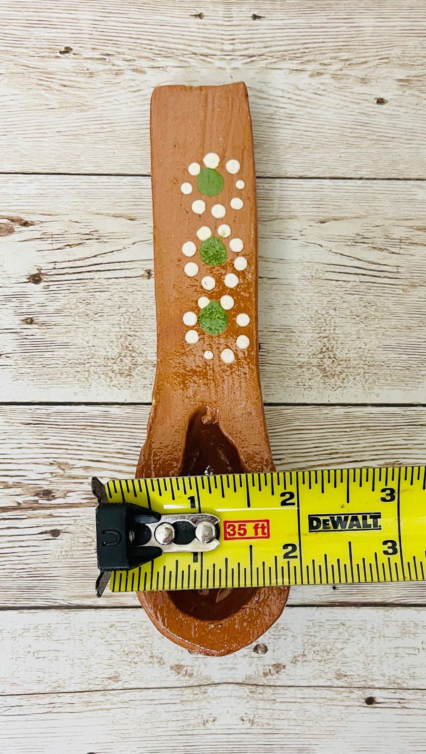 Mexican Terracotta Spoons Cucharas de Barro Mexicano