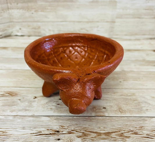 Authentic Mexican Molcajete Terra Cota Molcajete Mexicano de Barro