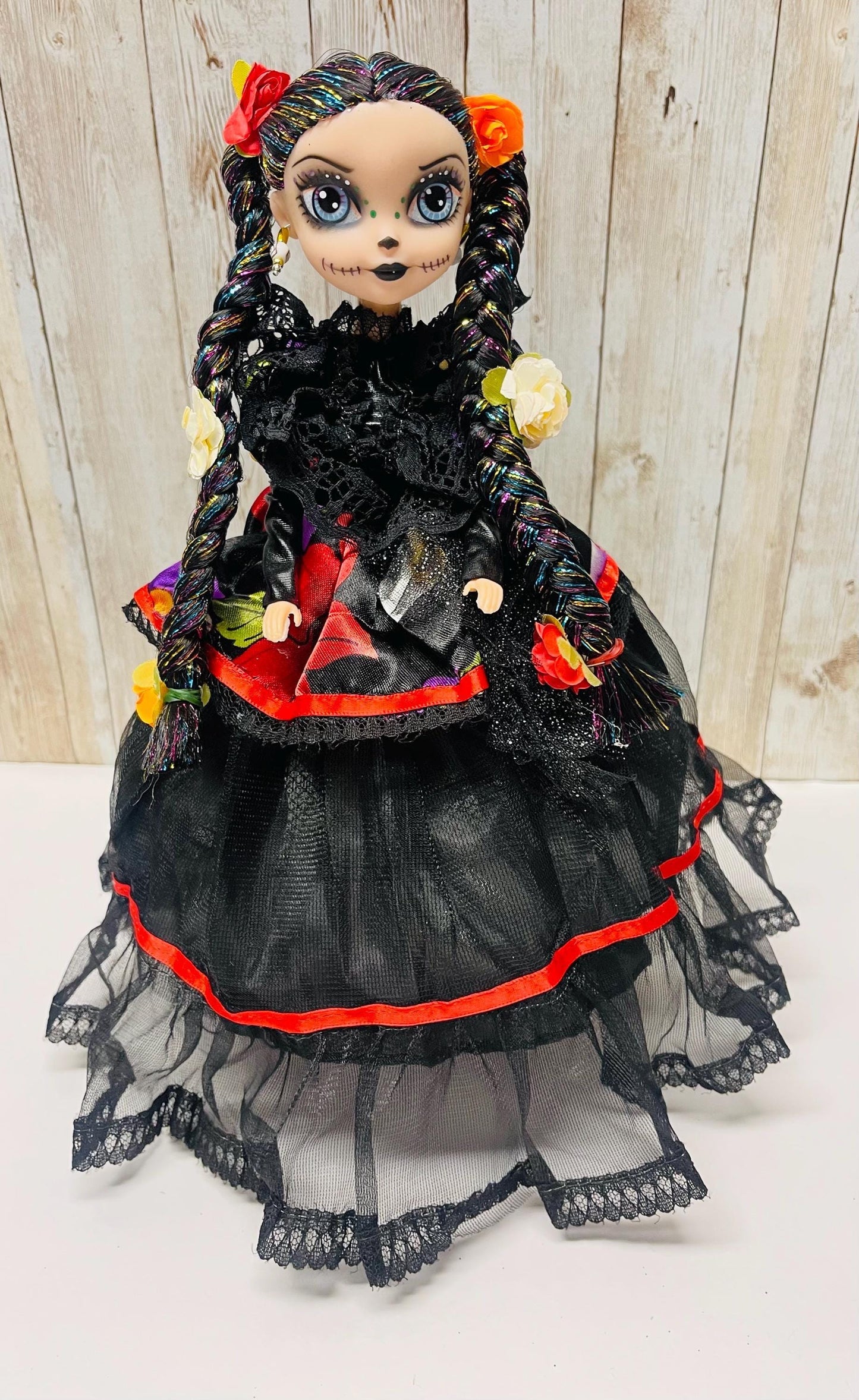 Day of the Dead Frida Kahlo Catrina Doll Catrina de Frida Kahlo Dia de Muertos