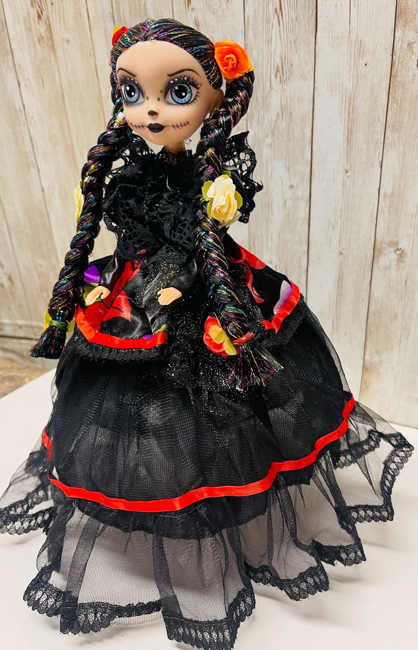 Day of the Dead Frida Kahlo Catrina Doll Catrina de Frida Kahlo Dia de Muertos