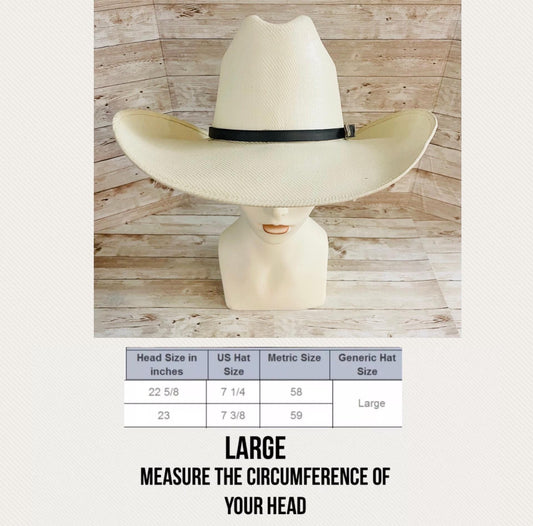 Cowboy Mexican Hat Sombrero Vaquero Artesanal de Lona Calidad Lona 20x