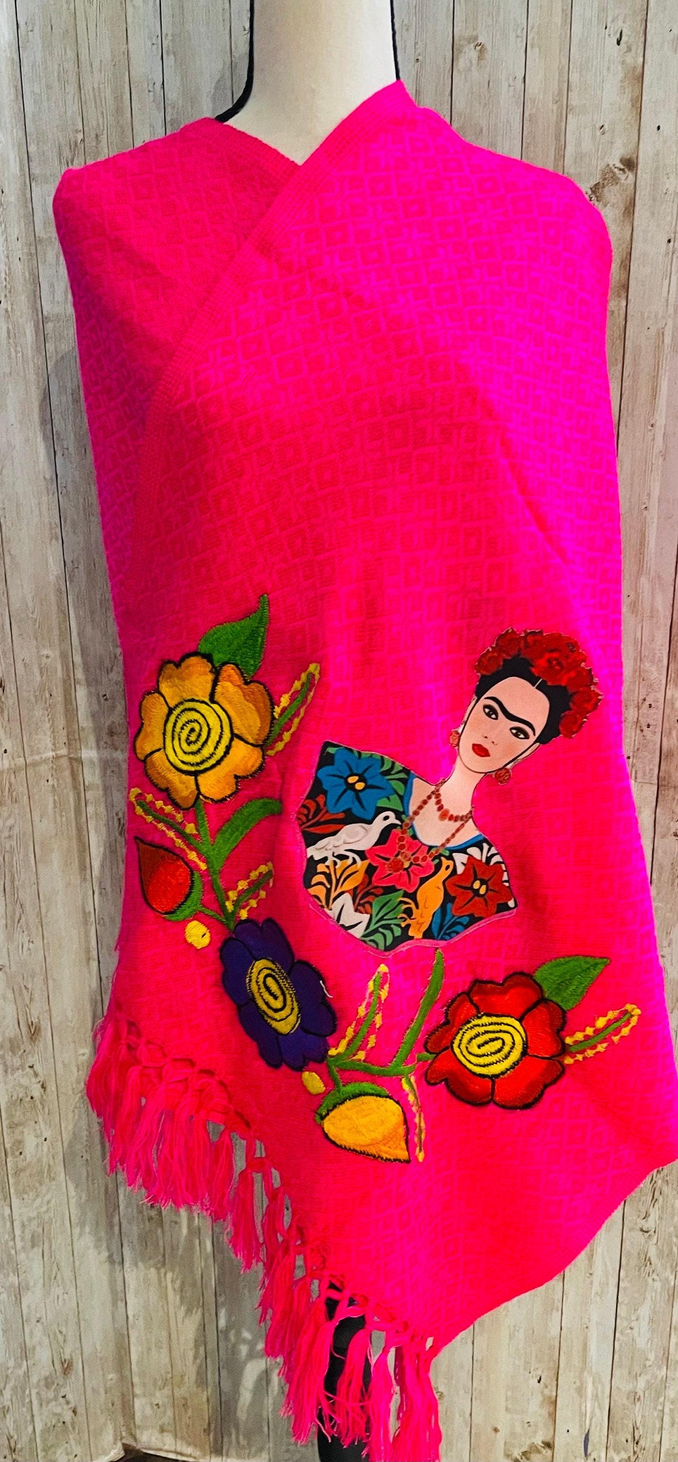 Frida Kahlo Embroidered Shawls Rebosos Bordados de Frida Kahlo