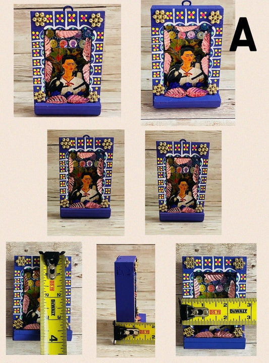 Nicho Mexicano De Frida Kahlo Mexican Frida Kahlo Shadow Box
