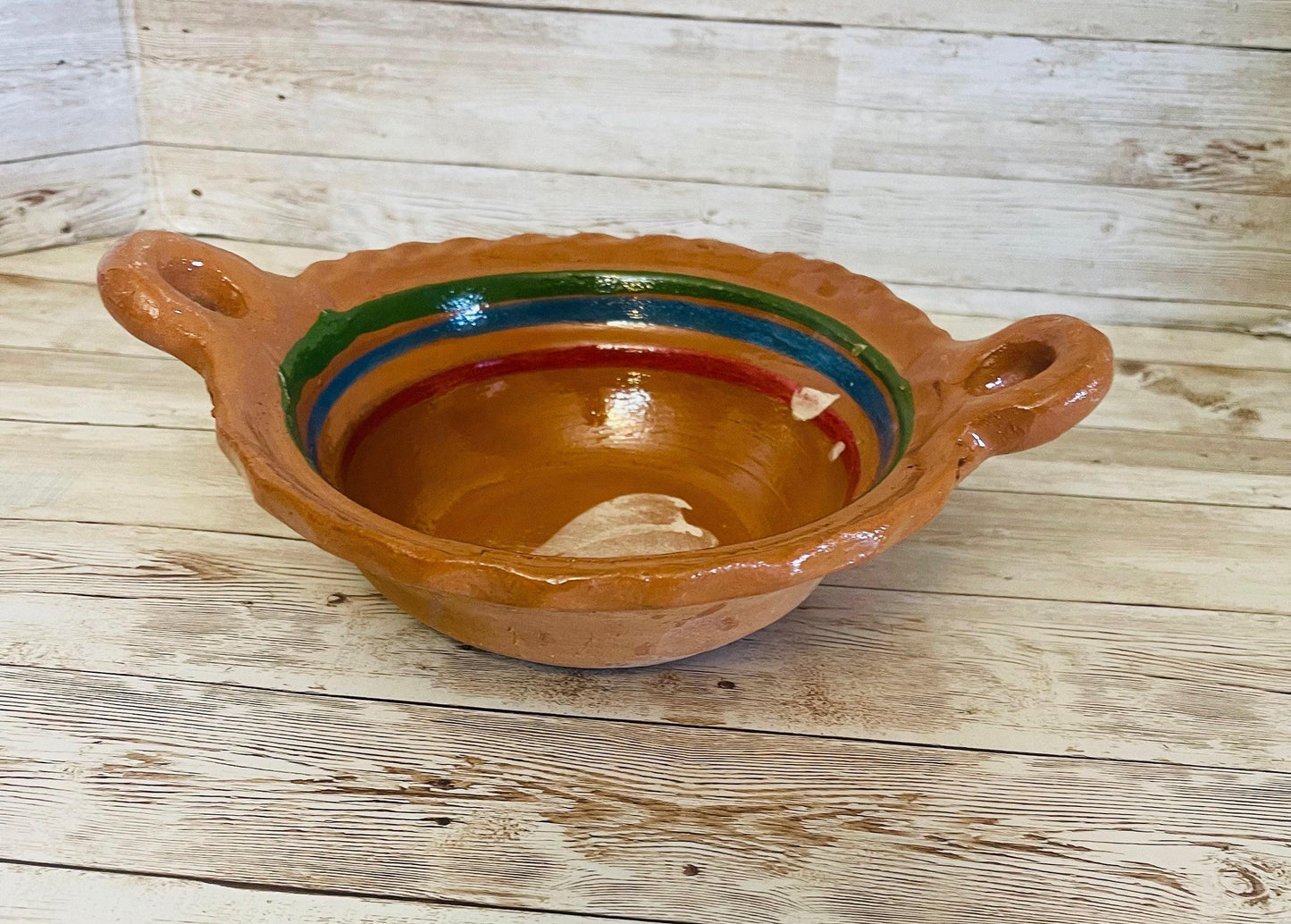 Terra Cota Mexican Clay Bowls Platos Tazones de Barro