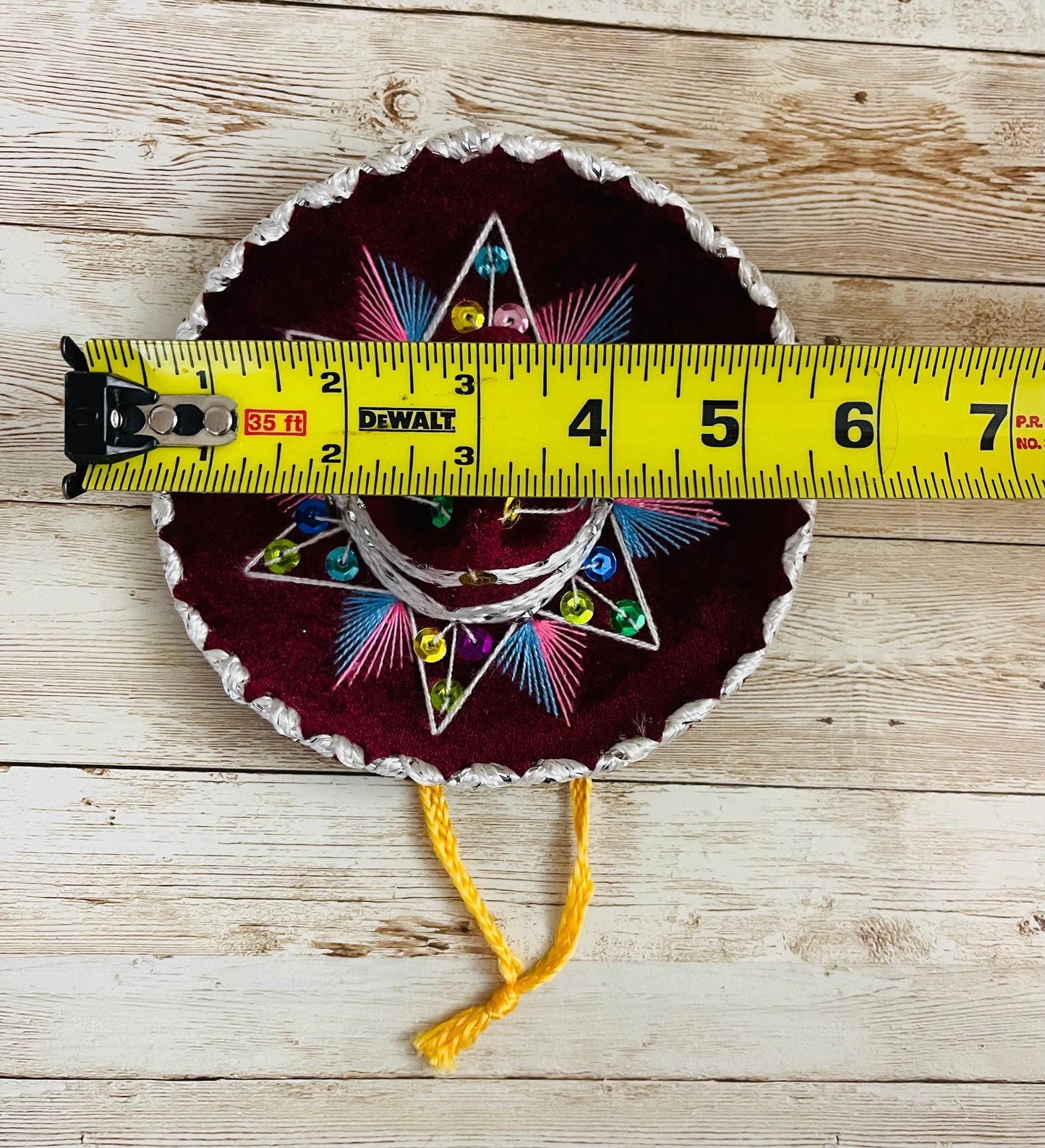 2x Mexican Mariachi Sombrero Decorations 2 Sombreros Mexicano de Mariachi Para Decoracion