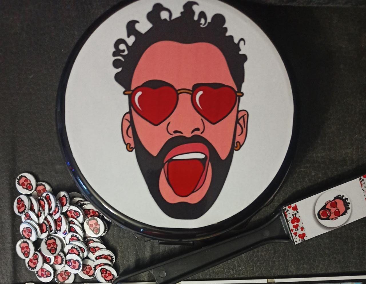 Fichero Para Monedas/Fichas Con Pala Magnetica Y 50 Fichas